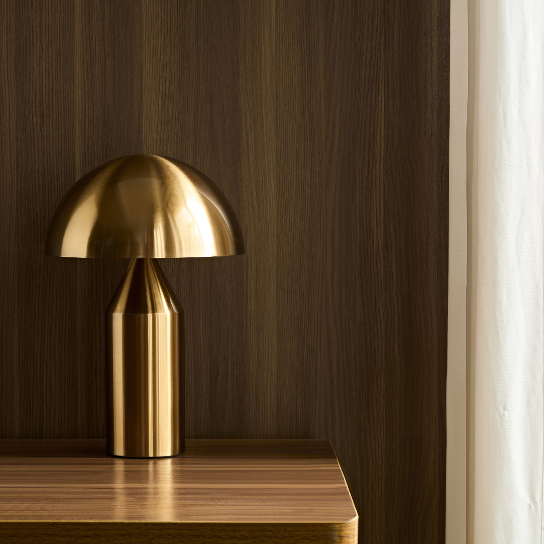 Echo Brass Gold Table Lamp BUBULAND HOME