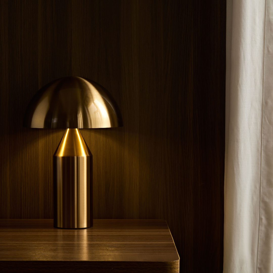 Echo Brass Gold Table Lamp BUBULAND HOME