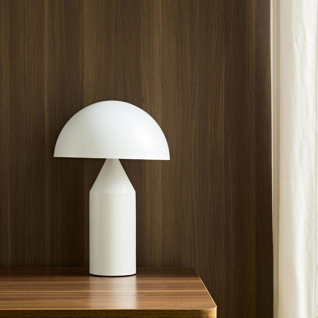 Echo White Table Lamp BUBULAND HOME