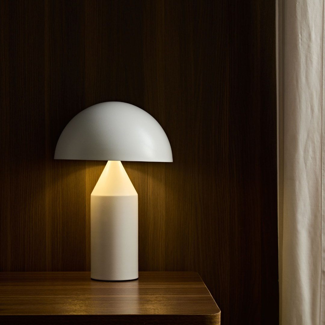 Echo White Table Lamp BUBULAND HOME