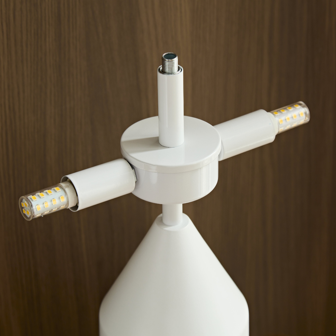 Echo White Table Lamp BUBULAND HOME