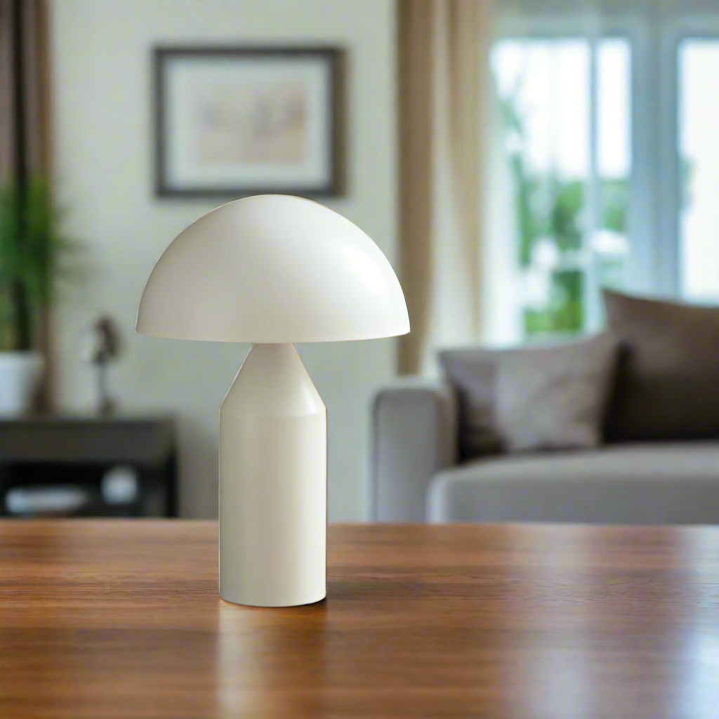 Echo White Table Lamp BUBULAND HOME