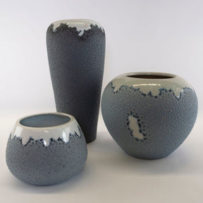 Everest Series Ceramic Vases and Pots - vases 02 24cmH x 15cm W BUBULAND HOME