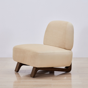 Farah Occasional Chair - Sand Velvet - Armchair Sand Velvet BUBULAND HOME