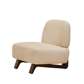 Farah Occasional Chair - Sand Velvet - Armchair Sand Velvet BUBULAND HOME