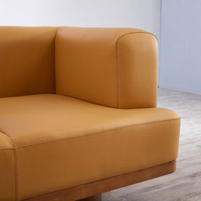 George Leather Daybed Sofa BUBULAND HOME