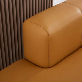 George Leather Daybed Sofa BUBULAND HOME