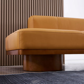 George Leather Daybed Sofa BUBULAND HOME