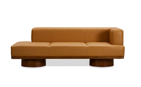 George Leather Daybed Sofa BUBULAND HOME