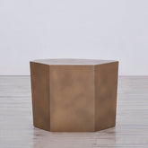 Golden Brass Side Table BUBULAND HOME