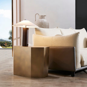 Golden Brass Side Table BUBULAND HOME