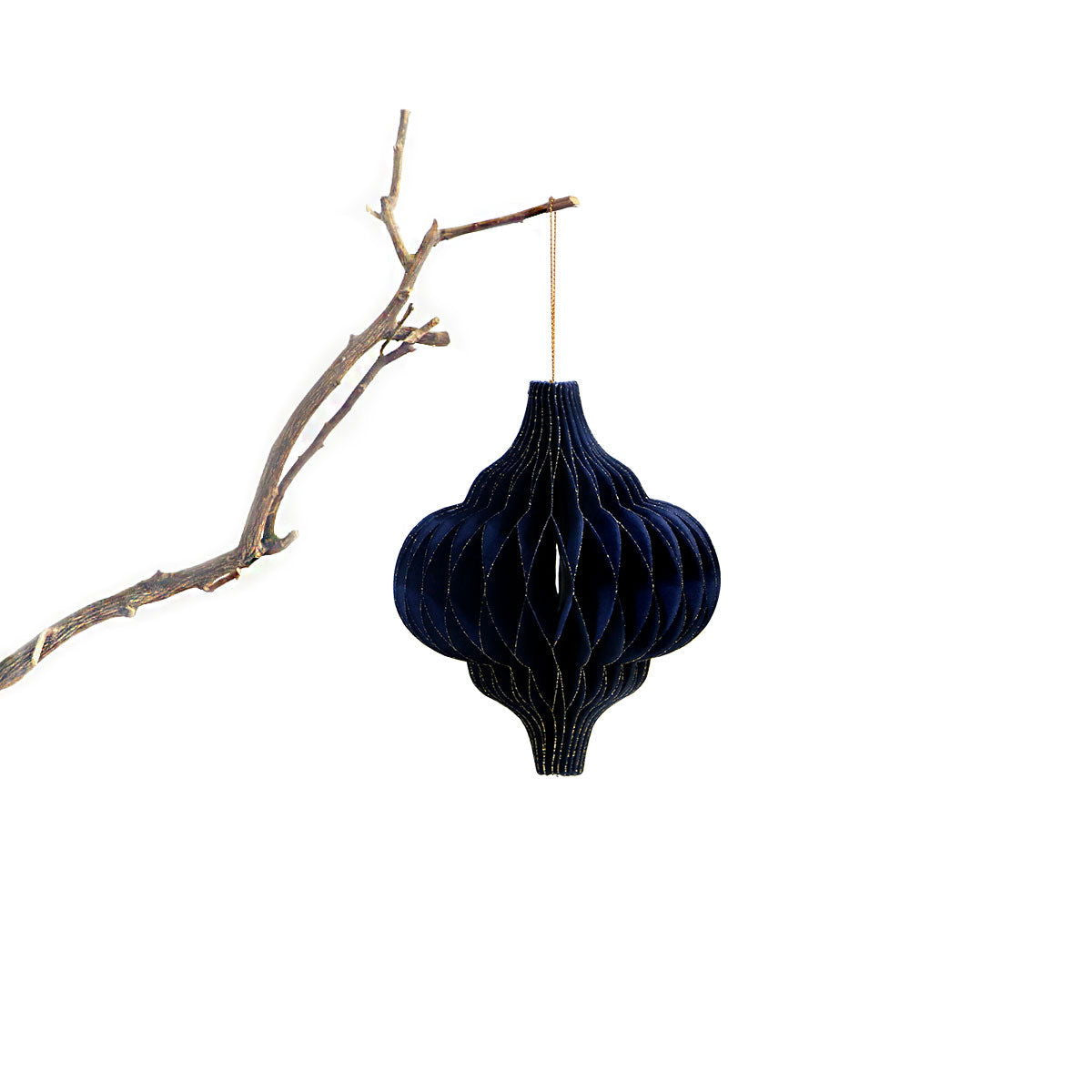 Happy Elves Origami Decoration - Jewel Blue BUBULAND HOME