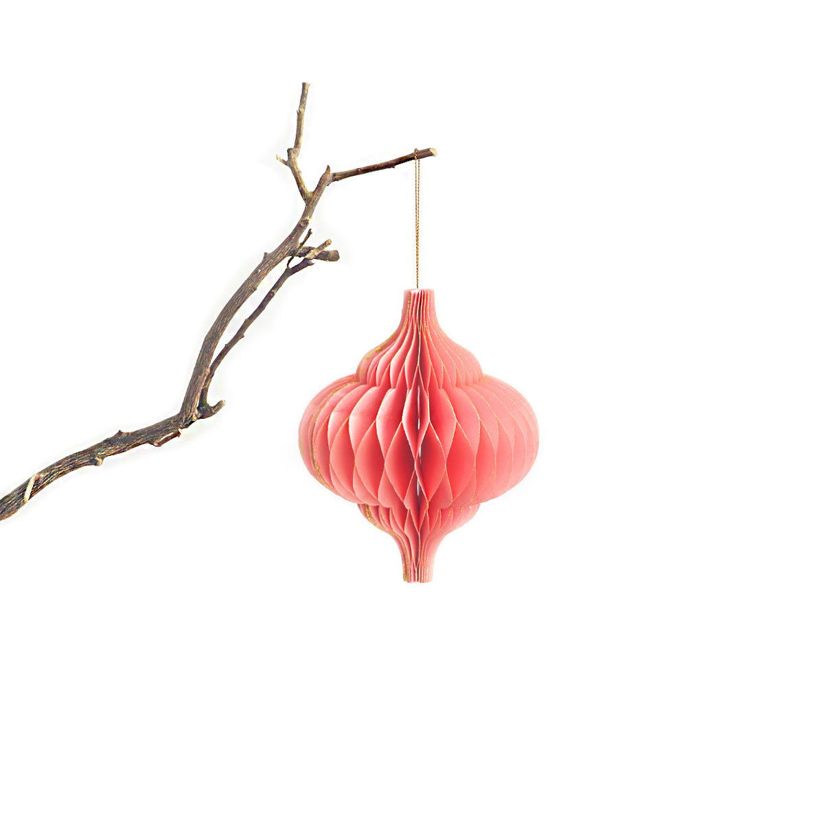 Happy Elves Origami Decoration - Peach - BUBULAND HOME