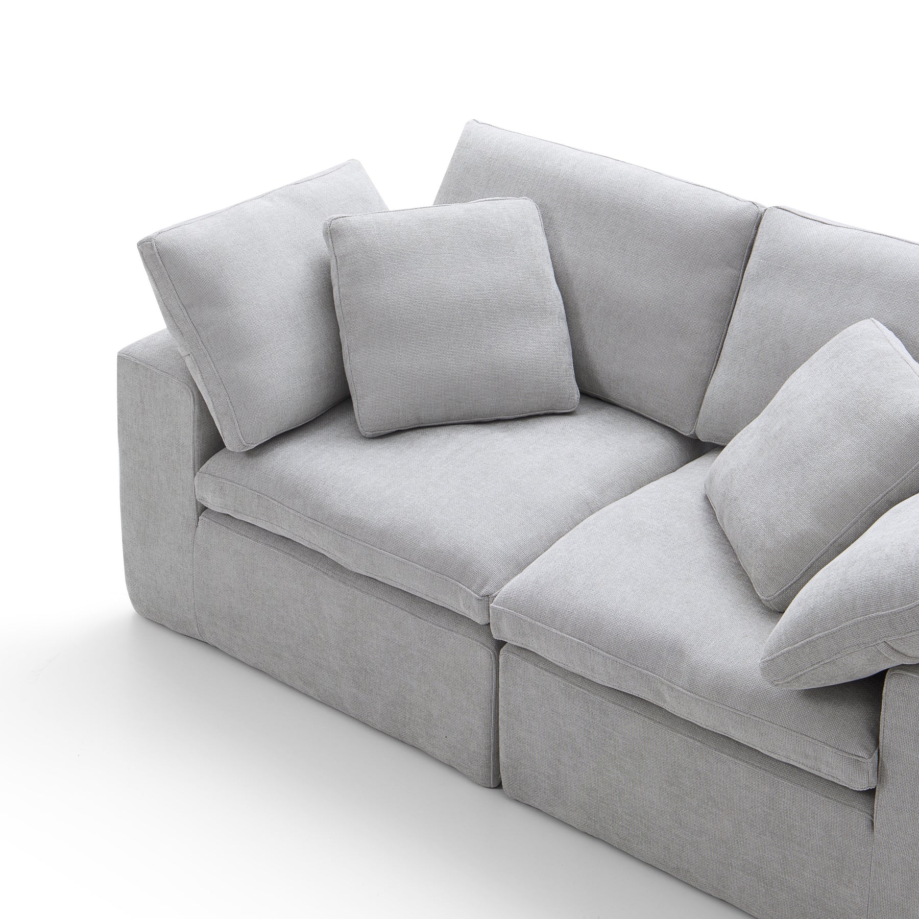Bliss Modular Sofa - Weaved Fabric BUBULAND HOME