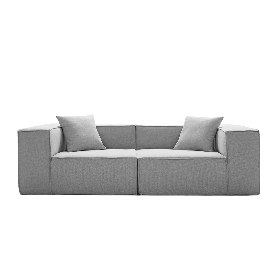 Linea Modular Sofa - Weaved Fabric BUBULAND HOME