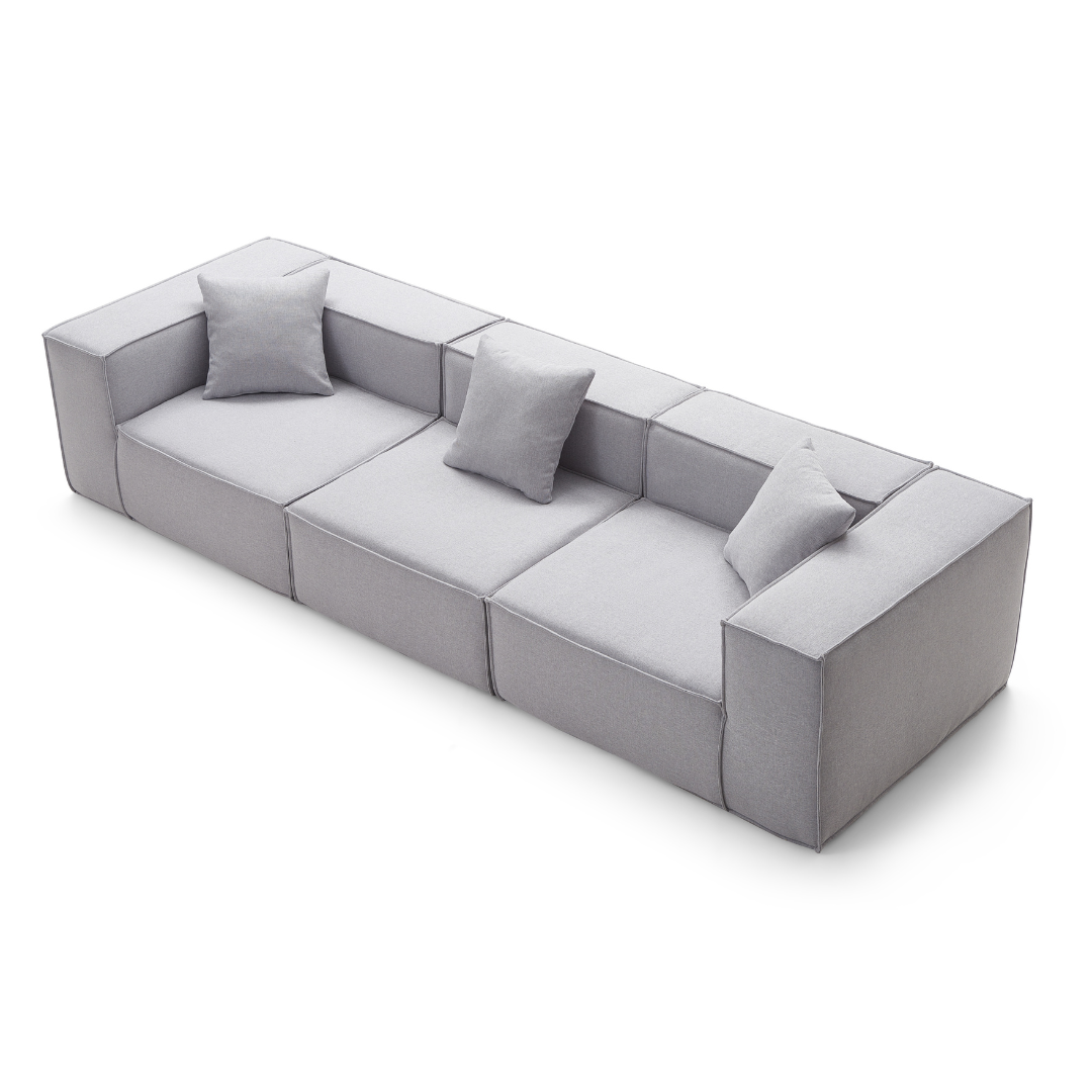 Linea Modular Sofa - Weaved Fabric BUBULAND HOME