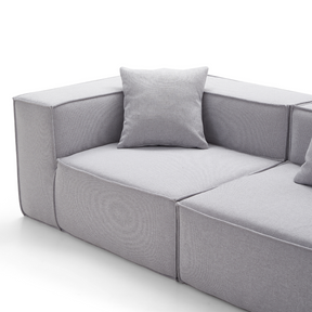 Linea Modular Sofa - Weaved Fabric BUBULAND HOME