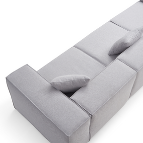Linea Modular Sofa - Weaved Fabric BUBULAND HOME