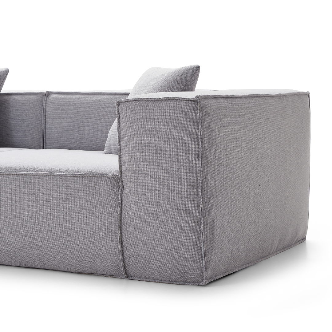 Linea Modular Sofa - Weaved Fabric BUBULAND HOME