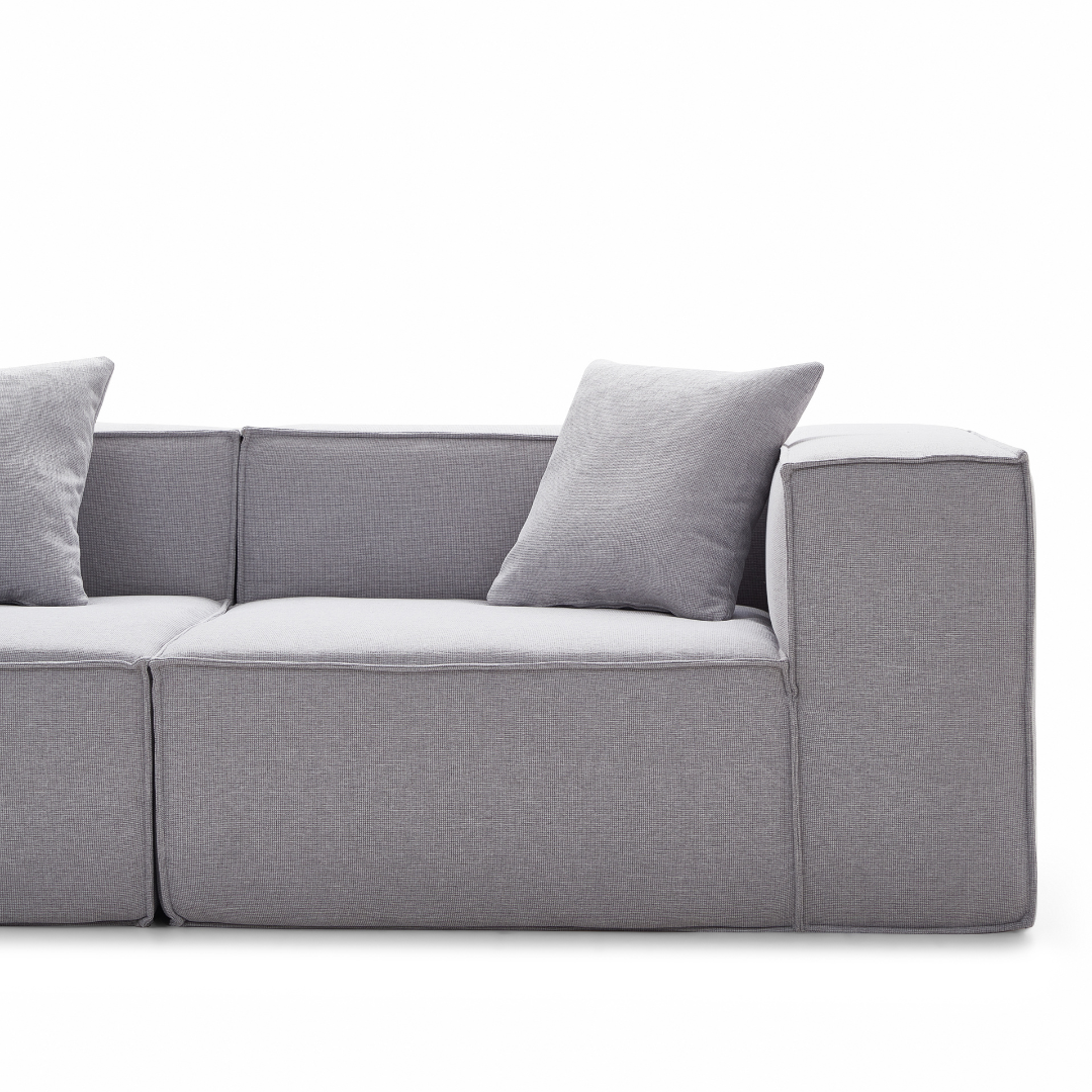 Linea Modular Sofa - Weaved Fabric BUBULAND HOME
