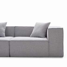 Linea Modular Sofa - Weaved Fabric BUBULAND HOME