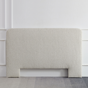Lisa Bedhead with Bottom Cable Management Cutout - Weave Oatmeal - Bedhead Queen / Weave Oatmeal BUBULAND HOME