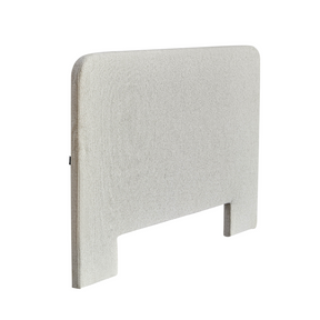 Lisa Bedhead with Bottom Cable Management Cutout - Weave Oatmeal - Bedhead Queen / Weave Oatmeal BUBULAND HOME