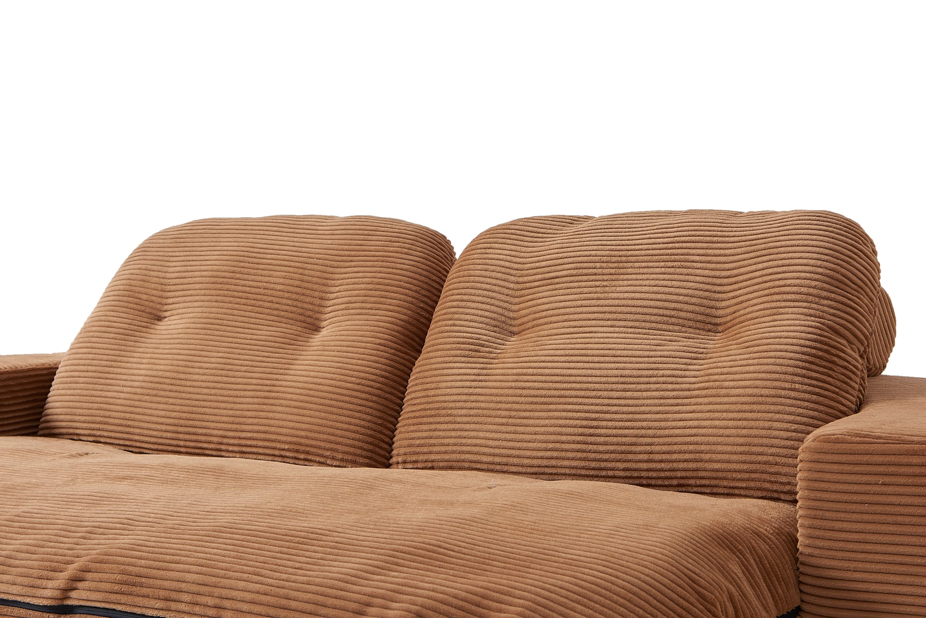 Loop Convertible Sofa Bed - Textured Fabric - sofa Natural White Textured Fabric BUBULAND HOME