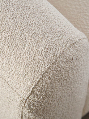 Louis 3 Seater Boucle Sofa - Natural White - sofa Natural White Boucle BUBULAND HOME