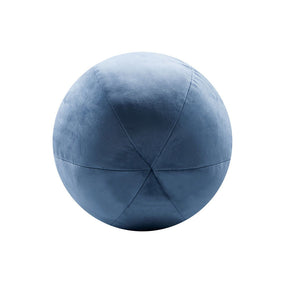 Louis Ball Cushions -  Dusty Blue Velvet BUBULAND HOME