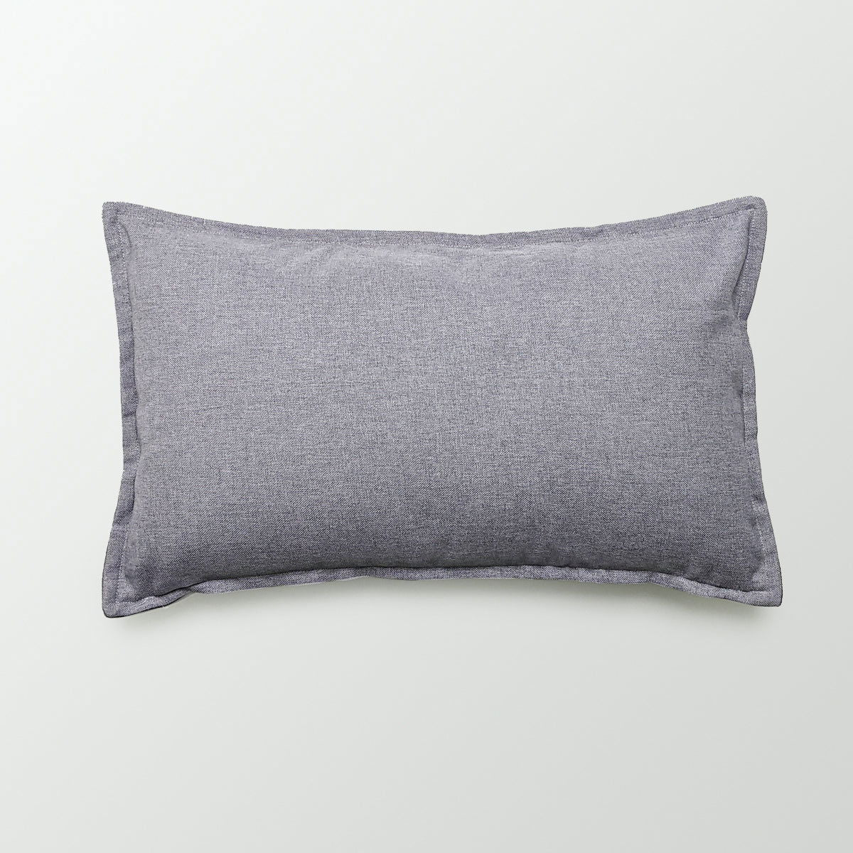 Luna Velvet & Linen Cushion | Black Rectangular BUBULAND HOME
