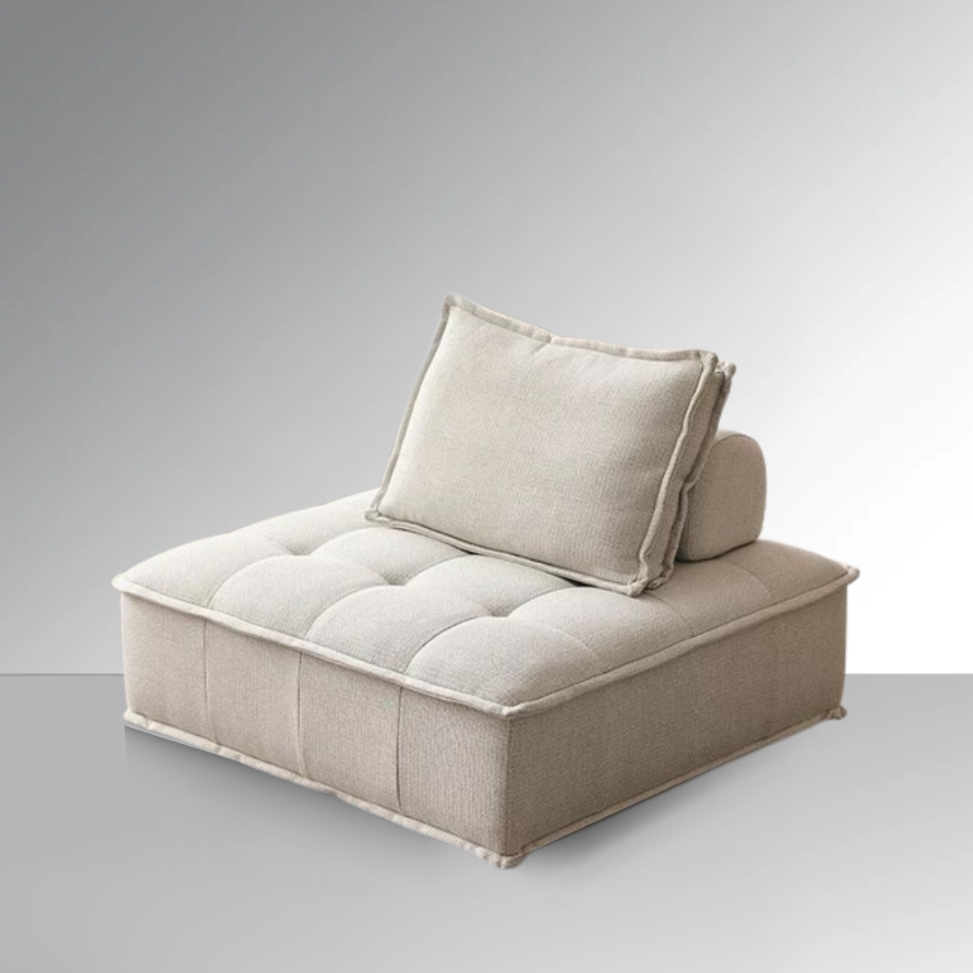 Mallow Modular Lounge Chair - Flat Boucle BUBULAND HOME