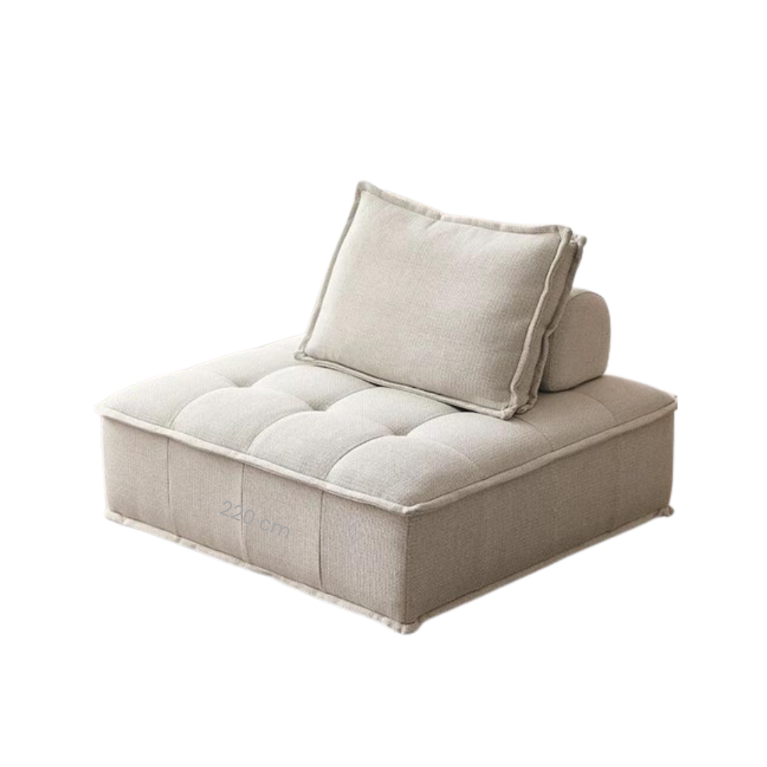 Mallow Modular Lounge Chair - Flat Boucle BUBULAND HOME