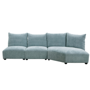 Marine Modular Sofa on Front View in White Background