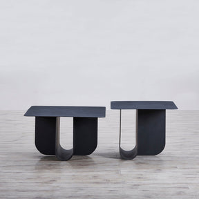 Matt Black Coffee Table - BUBULAND HOME