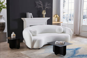 Matt Black Coffee Table - BUBULAND HOME