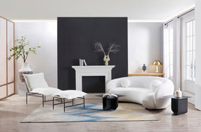 Matt Black Coffee Table - BUBULAND HOME