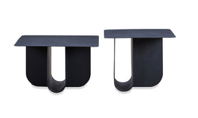 Matt Black Coffee Table - BUBULAND HOME