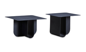Matt Black Coffee Table - BUBULAND HOME