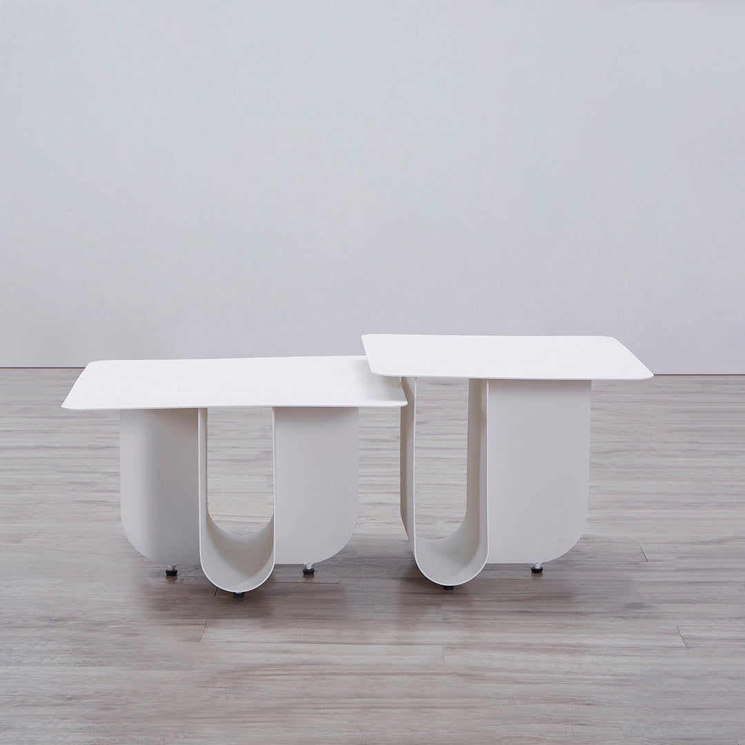 Matt White Coffee Table - BUBULAND HOME