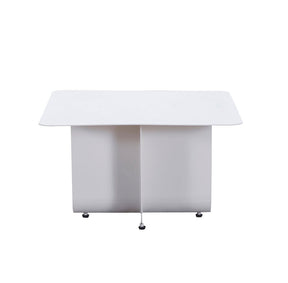 Matt White Coffee Table - BUBULAND HOME