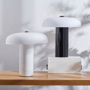 Milano Black Marble Table Lamp - BUBULAND HOME
