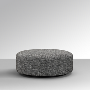 Moon Round Ottoman - Dual Colours Black/White BUBULAND HOME