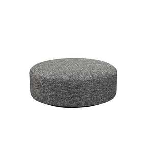 Moon Round Ottoman - Dual Colours Black/White BUBULAND HOME