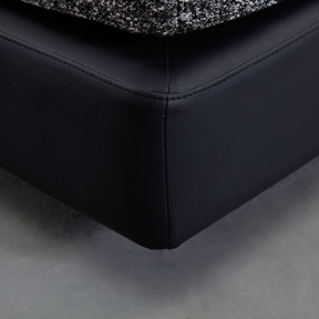 Moon Semi Circle Modular Sofa - Dual Colours Black/White BUBULAND HOME