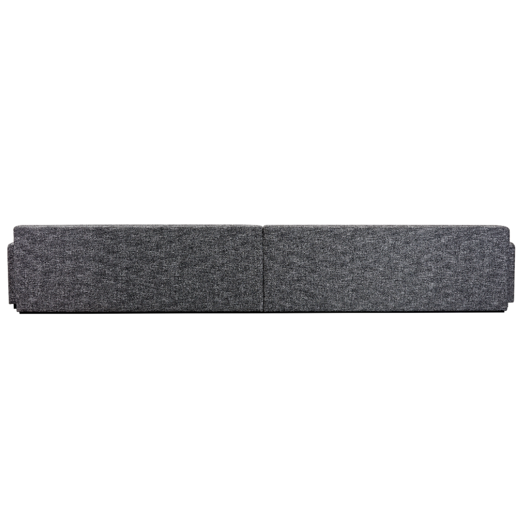 Moon Semi Circle Modular Sofa - Dual Colours Black/White BUBULAND HOME