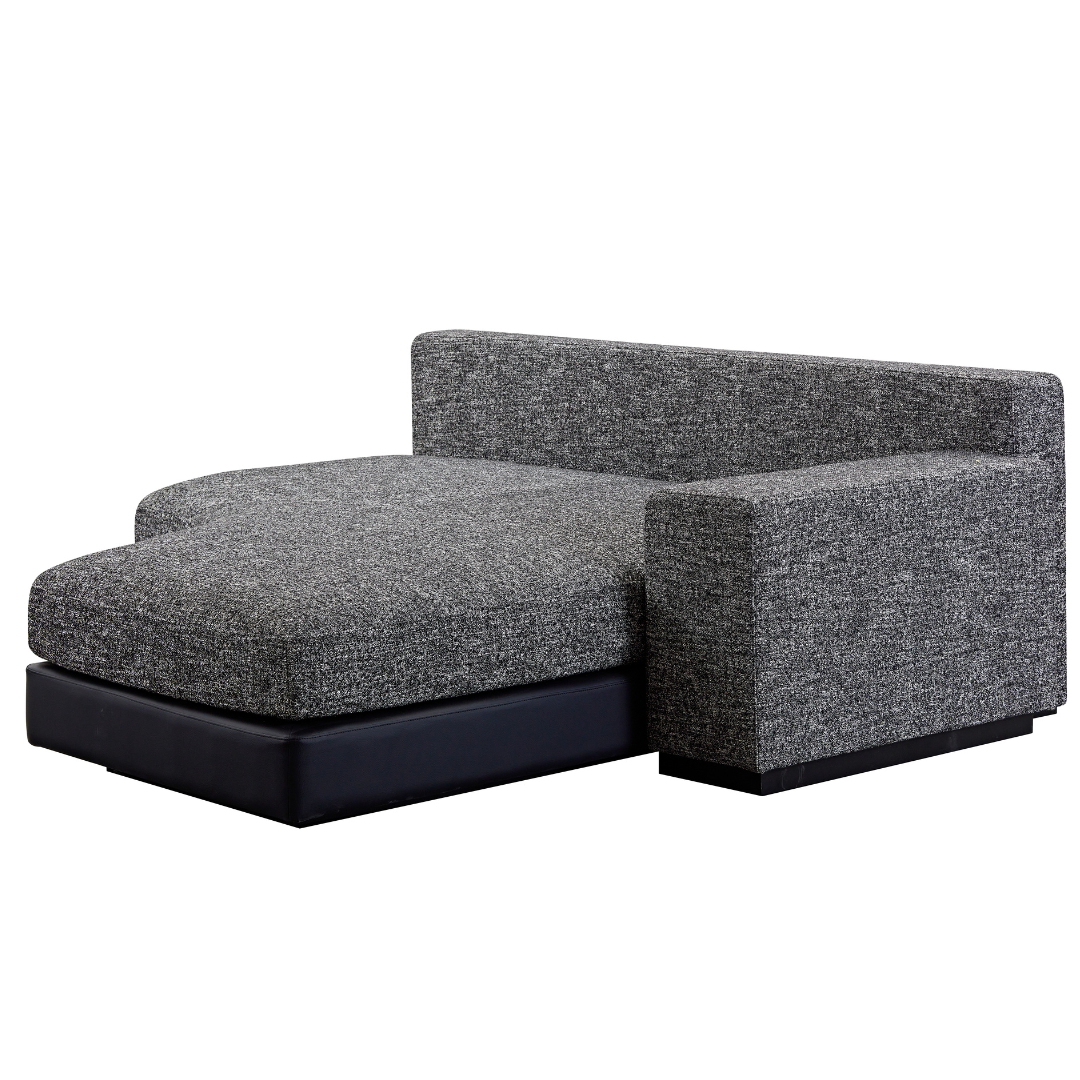 Moon Semi Circle Modular Sofa - Dual Colours Black/White BUBULAND HOME