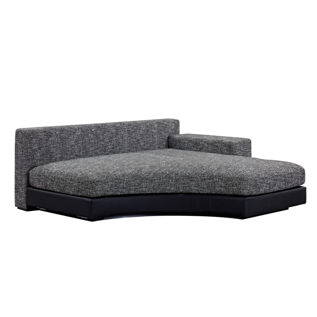 Moon Semi Circle Modular Sofa - Dual Colours Black/White BUBULAND HOME