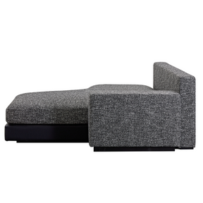 Moon Semi Circle Modular Sofa - Dual Colours Black/White BUBULAND HOME