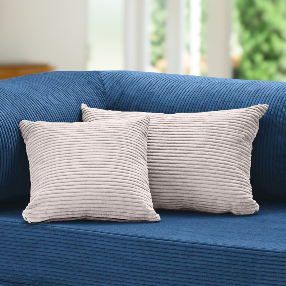 Belle Square and Rectangle Cushion - Corduroy BUBULAND HOME